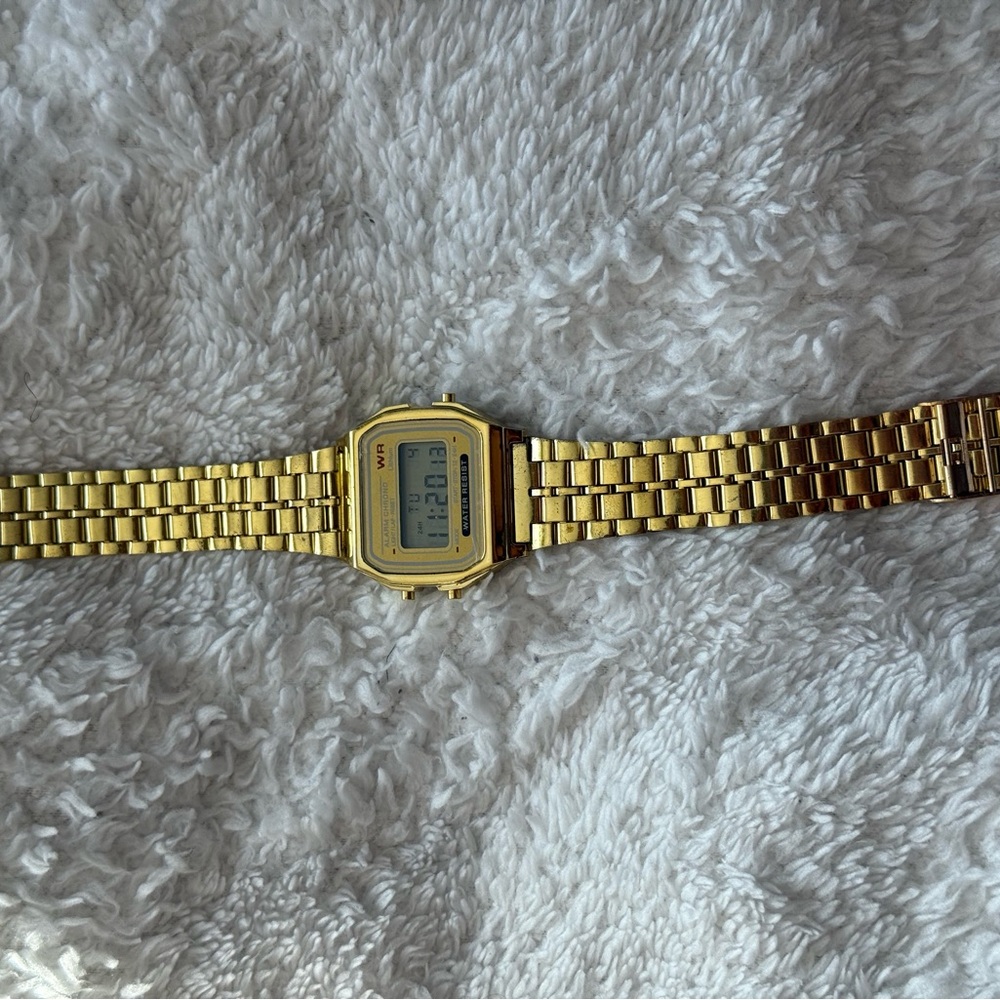 Casio Gold Digital Watch